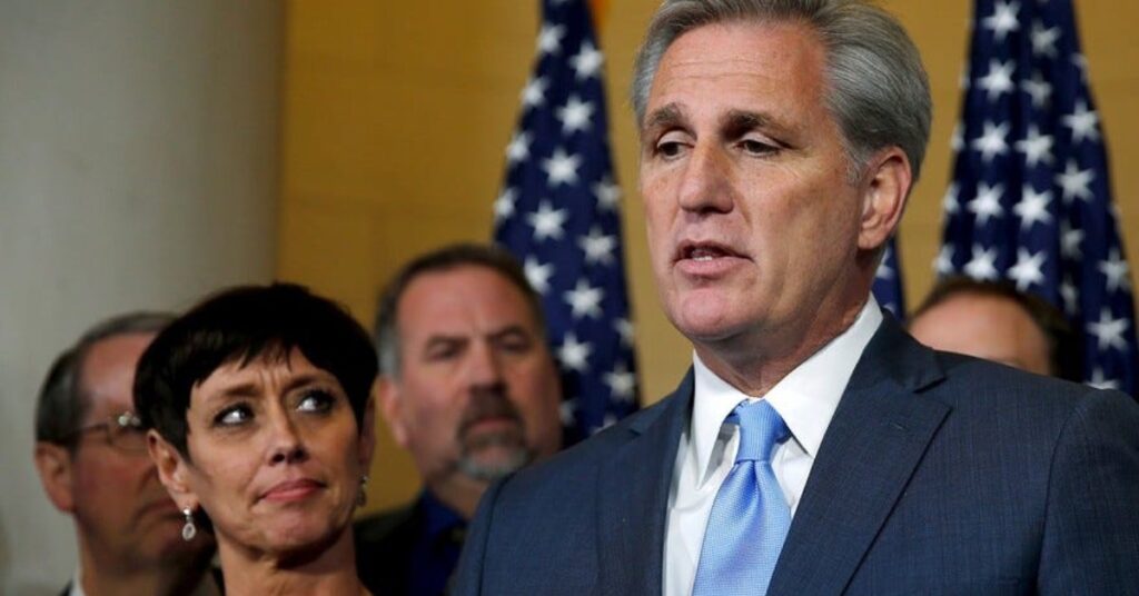 Kevin McCarthy, a leading member of the Republican Party