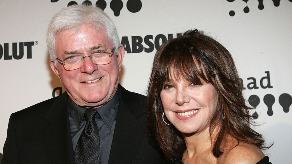 Marlo’s marriage to television host Phil Donahue
