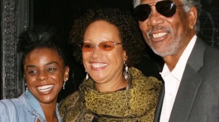 eanette Adair Bradshaw and Morgan Freeman maintained a remarkably amicable relationship